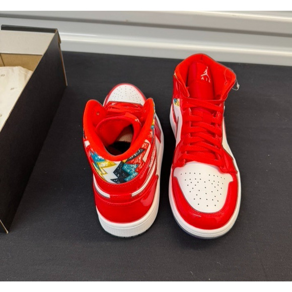 Size 10.5  - Air Jordan 1 SE Mid Barcelona Sweater main image 9